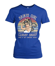 Load image into Gallery viewer, Saitn Girl Classy Sassy T-Shirt Ladies Tee
