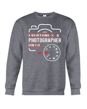 Load image into Gallery viewer, Every One Is A Photographer Black T-Shirt Sweatshirt