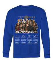 Load image into Gallery viewer, Outlander Tv Series 5 Years Anniversary 2014 - 2019 Autograph T-Shirt Unisex Long Sleeve