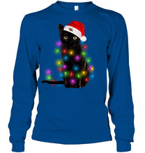 Load image into Gallery viewer, Cat Merry And Bright New Unisex Long Sleeve
