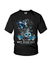 Load image into Gallery viewer, Diabetes Awareness Skull Custom Graphic Tee Youth Tee
