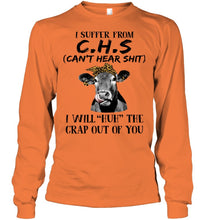 Load image into Gallery viewer, I Suffer From C.S.H Cows Lovers T-Shirt Unisex Long Sleeve
