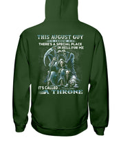 Load image into Gallery viewer, Throne 8 August Guy Special Space Horoscope T-Shirt Hoodie