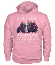 Load image into Gallery viewer, Game Of Throne Autograph 8 Years Anniversary T-Shirtr Hoodie