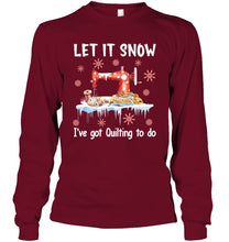 Load image into Gallery viewer, Christmas Gift For Quilting Lovers Unisex Long Sleeve