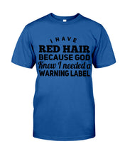 Load image into Gallery viewer, Great Gift For Redhead Grandma Guys Tee