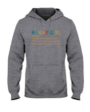 Load image into Gallery viewer, Hawaii Girl Knows More Than She Says Funny T-Shirt Hoodie