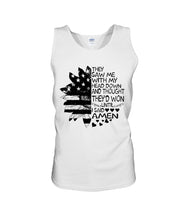 Load image into Gallery viewer, Christian T-Shirt Amen Unisex Tank Top