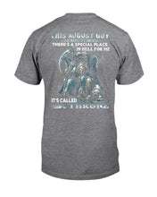 Load image into Gallery viewer, Throne 8 August Guy Special Space Horoscope T-Shirt Guys Tee