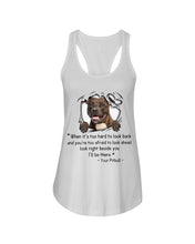 Load image into Gallery viewer, Pitbull I'll Be There Gift For Dog Lovers T-Shirt Ladies Flowy Tank