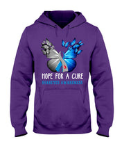 Load image into Gallery viewer, Hope For Cure Diabetes Awareness Hoodie