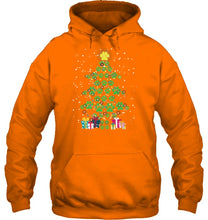 Load image into Gallery viewer, Cute Dog Paws Christmas Tree Shirt Hoodie