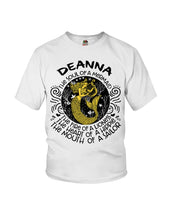 Load image into Gallery viewer, Deanna The Soul Of Mermaid Horoscope T-Shirt Youth Tee
