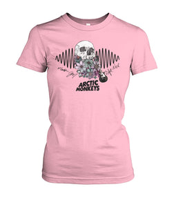 Arctic Monkeys Skull For Fans Ladies Tee