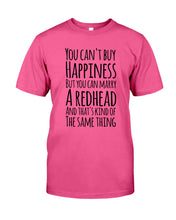 Load image into Gallery viewer, Gift For Red Head Grandma Family Tee Guys Tee