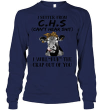 Load image into Gallery viewer, I Suffer From C.S.H Cows Lovers T-Shirt Unisex Long Sleeve