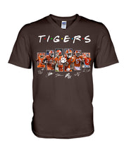 Load image into Gallery viewer, Clemson Tigers Ncaa Friends Font T-Shirt For Fans Guys V-Neck