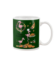 Load image into Gallery viewer, Flamingo Happy Thanksgiving Mug