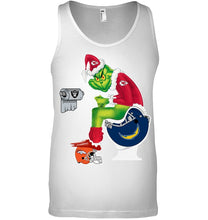 Load image into Gallery viewer, Funny Grinch Kansas Chief Christmas Gift Tee Unisex Tank Top