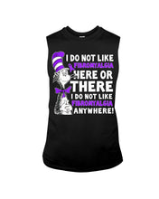 Load image into Gallery viewer, Fibromyalgia Anywhere Break Cancer Spirit T-Shirt Unisex Long Sleeve