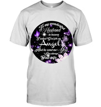 Load image into Gallery viewer, To My Husband In Heaven Gift For Widow Guys Tee
