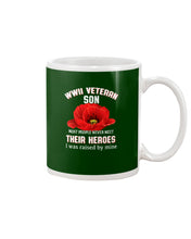 Load image into Gallery viewer, Wwii Veteran Son Gift For Veterab Mom Mug