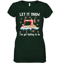 Load image into Gallery viewer, Christmas Gift For Quilting Lovers Ladies V-Neck