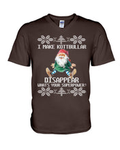Load image into Gallery viewer, I Make Kottbullar Disappear Black T-Shirt Guys V-Neck