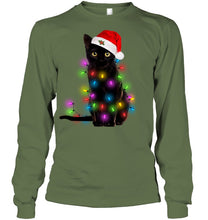 Load image into Gallery viewer, Cat Merry And Bright New Unisex Long Sleeve