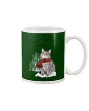 Load image into Gallery viewer, Cute Cat Christmas Gift For Cat Lovers Custom T-Shirt Mug
