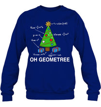 Load image into Gallery viewer, Funny Math Geometry Christmas Tree Gift Shirt Sweatshirt