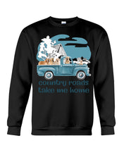 Load image into Gallery viewer, Country Road Golden Retriever Sweatshirt