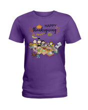 Load image into Gallery viewer, Snoopy Happy Thanksgiving T-Shirt Ladies Tee