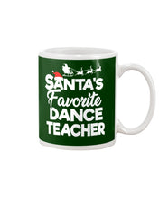 Load image into Gallery viewer, Santa Dance Teacher Christmas Shirt Mug