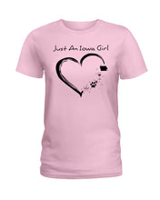 Load image into Gallery viewer, Just An Iowa Girl Ladies Tee