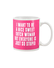 Load image into Gallery viewer, Dutch Woman Sweet Quote Name T-Shirt Mug