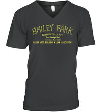 Load image into Gallery viewer, Bailey Park Bedfork Falls Ny Quote Name T-Shirt Guys V-Neck