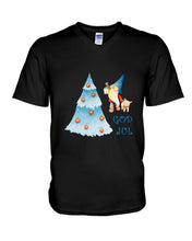 Load image into Gallery viewer, Swedish God July Christmas Tree Gift For Family Guys V-Neck