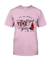 Load image into Gallery viewer, Funny Moose Wonderful Time Christmas Gift For Family Guys Tee