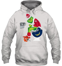 Load image into Gallery viewer, Funny Grinch Kansas Chief Christmas Gift Tee Hoodie