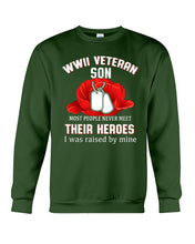 Load image into Gallery viewer, Wwii Veteran Gift For Veteran Dad Quote T-Shirt Sweatshirt