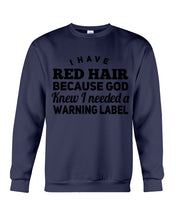 Load image into Gallery viewer, Great Gift For Redhead Grandma Sweatshirt
