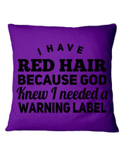 Load image into Gallery viewer, Great Gift For Redhead Grandma Pillow Cover