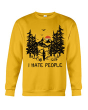 Load image into Gallery viewer, I Hate People Printing T-Shirt Sweatshirt