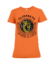 Load image into Gallery viewer, Elizabeth The Soul Of A Mermaid Horoscope T-Shirt Ladies Tee