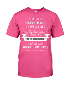 December Girl Fun Quote T-Shirt Guys Tee