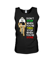 Load image into Gallery viewer, Cycling Don't Stop For Cyclist Unisex Tank Top
