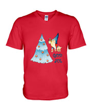Load image into Gallery viewer, Swedish God July Christmas Tree Gift For Family Guys V-Neck