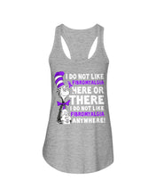Load image into Gallery viewer, Fibromyalgia Anywhere Break Cancer Spirit T-Shirt Ladies Flowy Tank