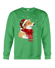 Load image into Gallery viewer, Corgi Christmas Gift Funny T-Shirt Sweatshirt